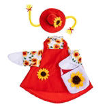 Evergreen Giddy the Goose Outfit, Sunflower Dress