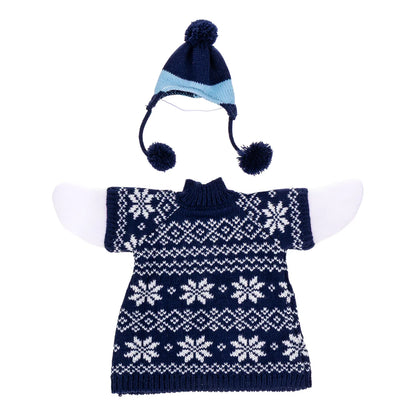 Evergreen Giddy the Goose Outfit, Blue Sweater