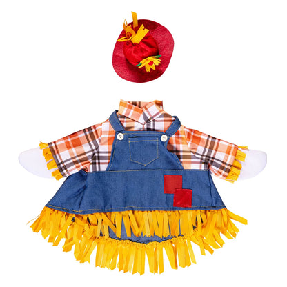 Evergreen Giddy the Goose Outfit, Scarecrow, Porch Goose