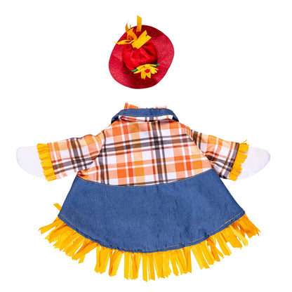 Evergreen Giddy the Goose Outfit, Scarecrow, Porch Goose
