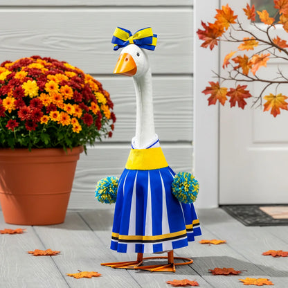 Evergreen Giddy the Goose Outfit, Cheerleader, Porch Goose