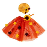Evergreen Giddy the Goose Outfit, Fall Leaf Dress