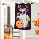 Evergreen Boo-Gee Ghost Applique Flag