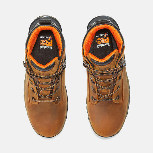 Timberland Pro Men's Hypercharge 6" Soft Toe Waterproof Work Boot