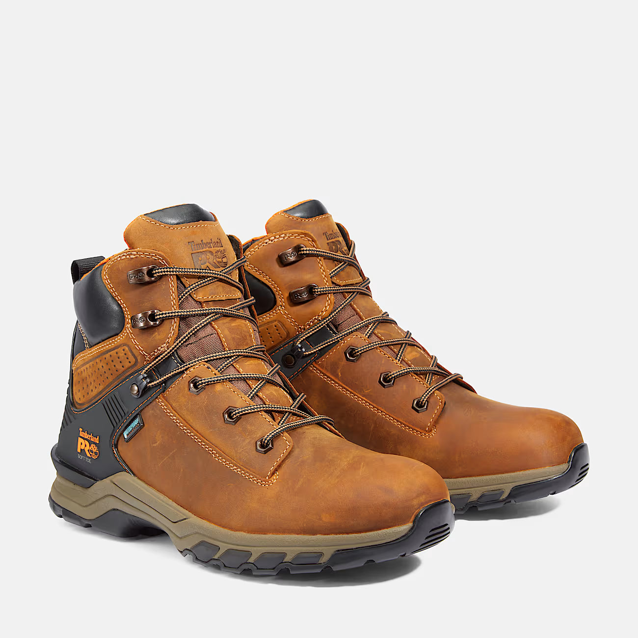Timberland Pro Men's Hypercharge 6" Soft Toe Waterproof Work Boot