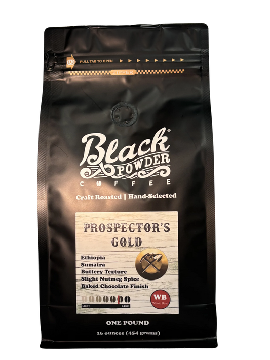 Black Powder Coffee Prospector's Gold Blend - 12oz