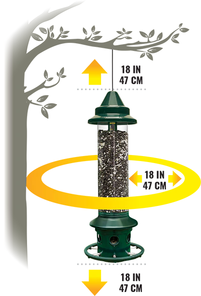 Brome Squirrel Buster® Plus Bird Feeder