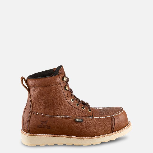 Irish Setter Men's Wingshooter ST 6-inch Waterproof Leather Safety Toe Boot