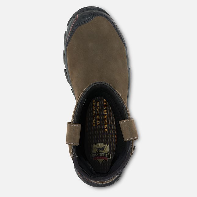 Irish Setter Men's Crosby 11-inch Waterproof Leather Safety Toe Boot