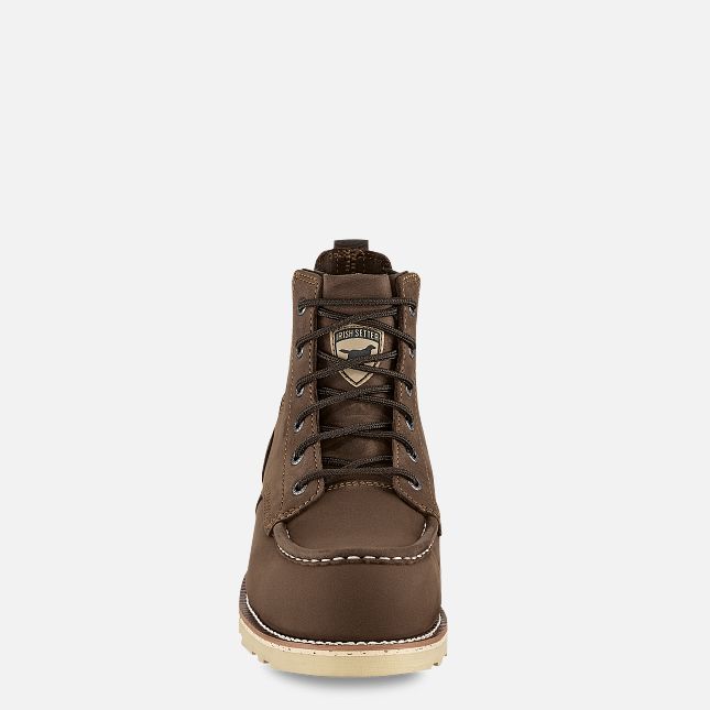 Irish Setter Men's Pipestone 6-inch Safety Toe Pull-On Boot