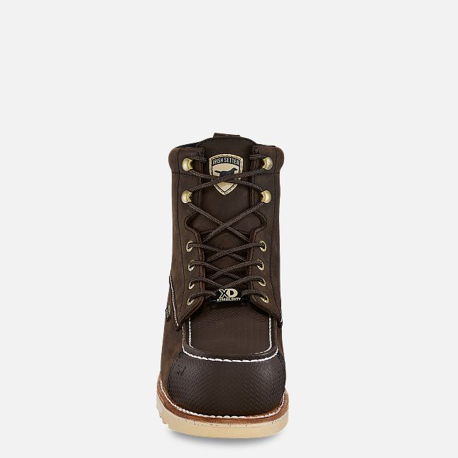 Irish Setter Men's Wingshooter XD 6" Waterproof Soft Toe Leather Boot Lace
