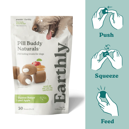 Earthly Pill Buddy - Pill Hiding Treats for Clever Dogs