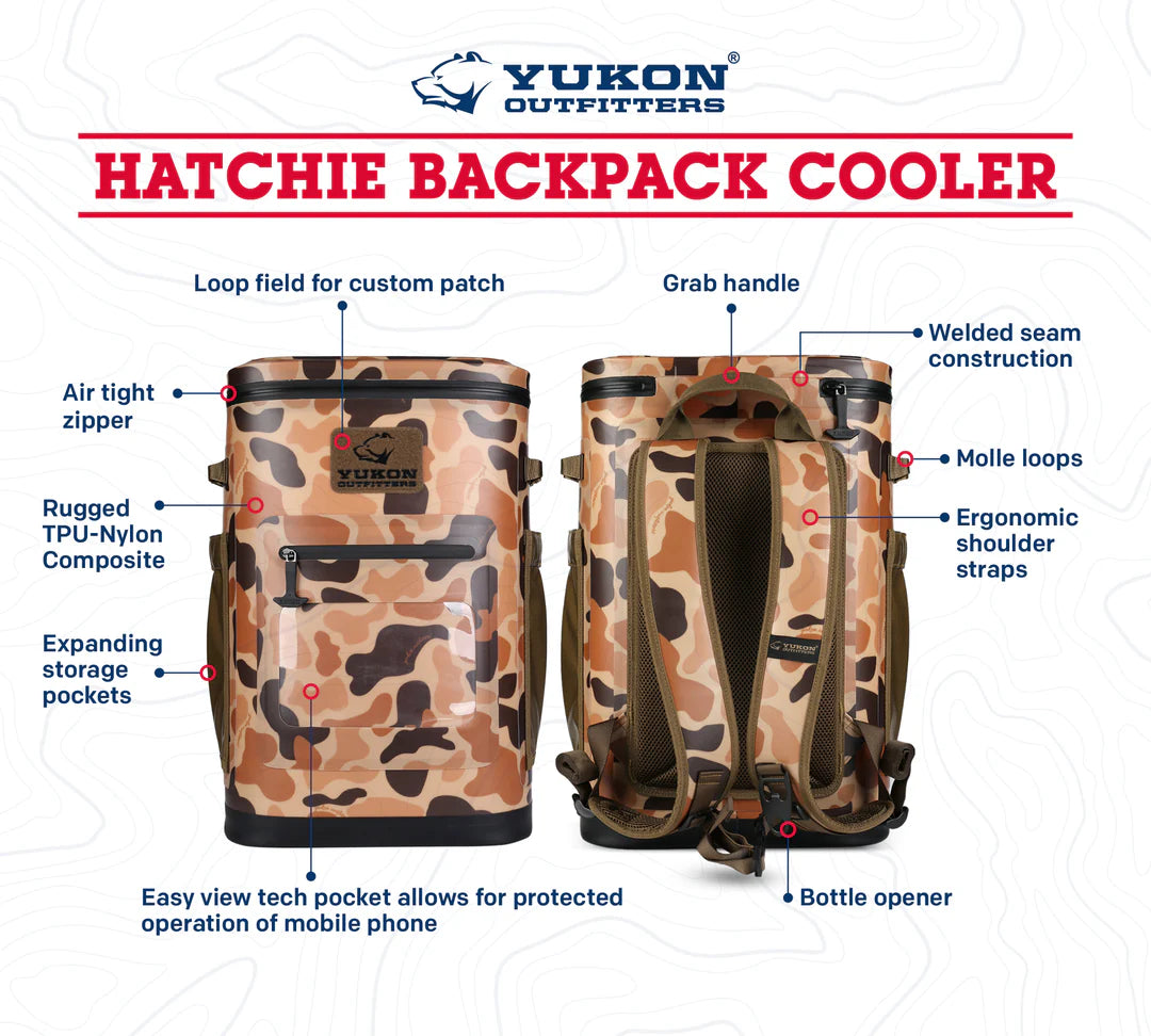 Yukon Coolers Hatchie Backpack Cooler