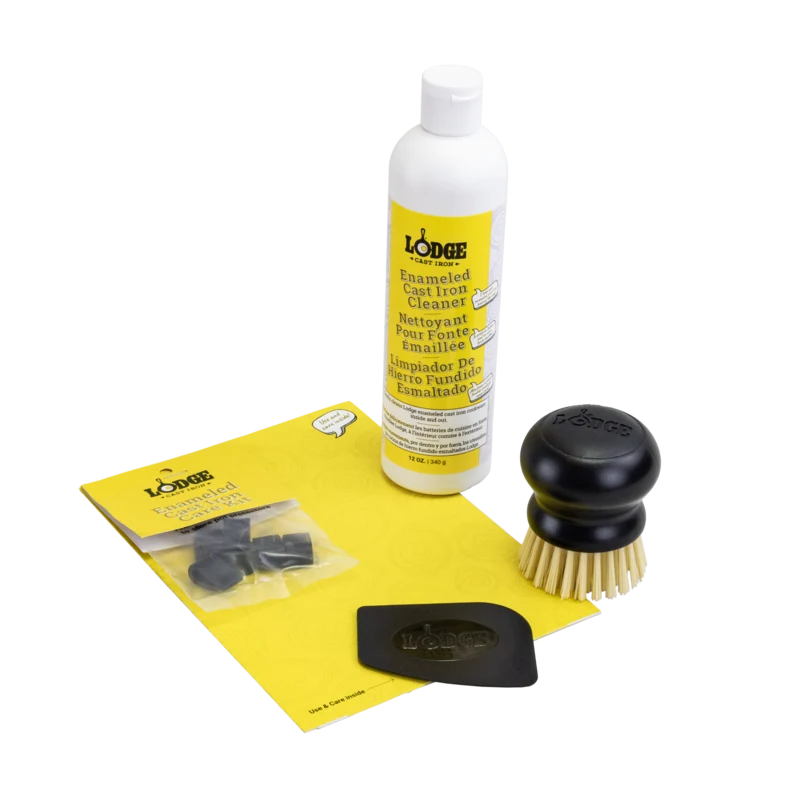 Lodge Cast Iron Enameled Cast Iron & Stoneware Care Kit