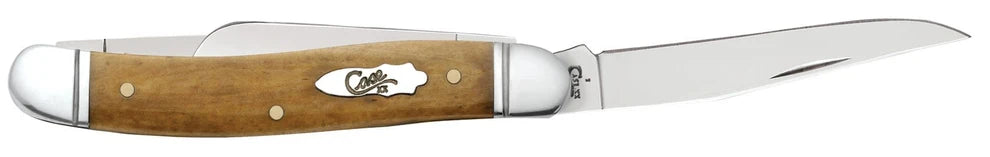 Case Smooth Antique Bone Medium Stockman 58185 Pocket Knife
