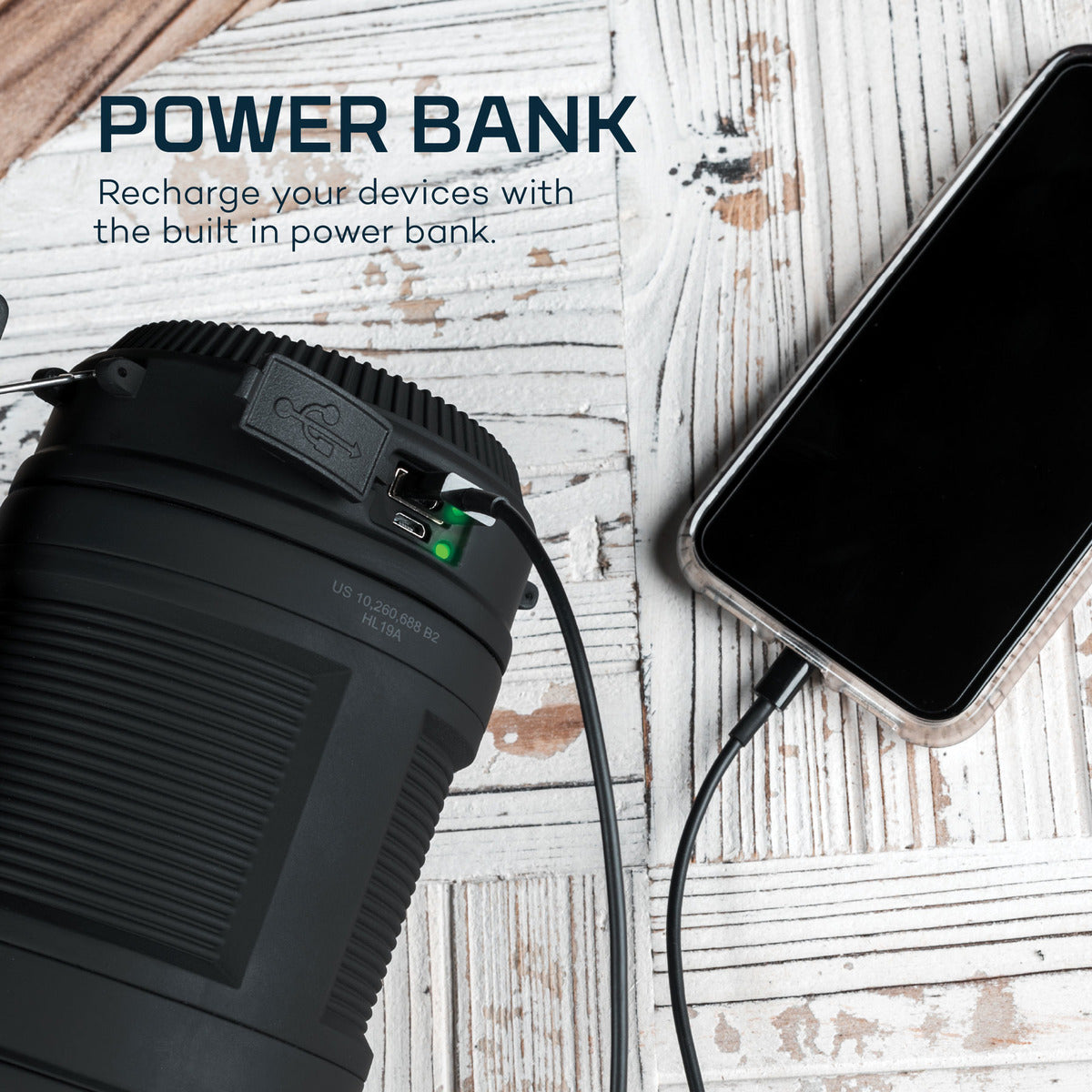 Nebo Pig Poppy Rechargeable Lanter