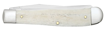 Case Trapper Smooth Natural Bone 14020 Pocket Knife