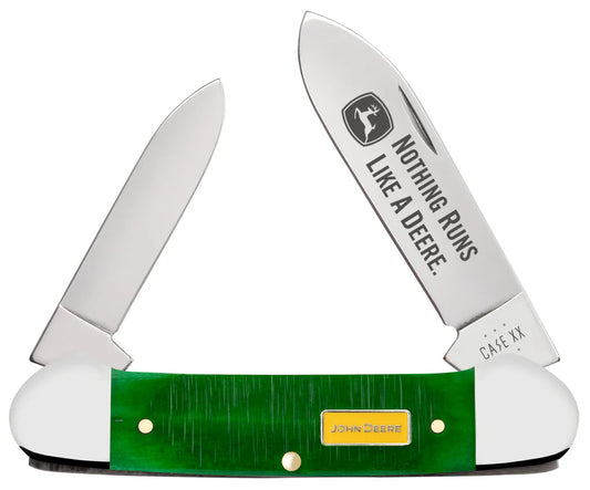 Case John Deere Sawcut Jig Green Bone Canoe