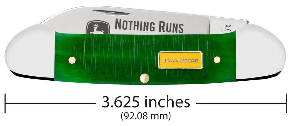 Case John Deere Sawcut Jig Green Bone Canoe