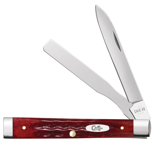 Case Knives Corn Cob Jig Pocket Worn® Old Red Bone Baby Doc