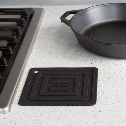 Lodge Cast Iron 6 Inch Square Silicone Pot Holder