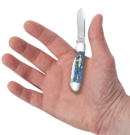 Case Smooth Blue Sycamore Wood Baby Butterbean