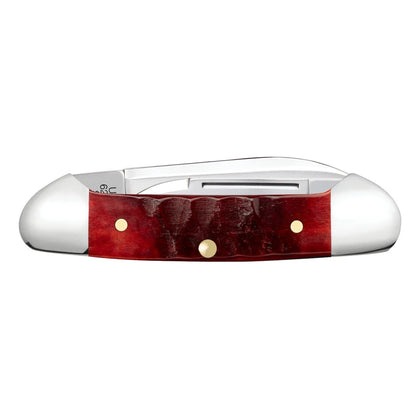 Case Gator Jigged Old Red Bone Baby Butterbean 51545 Pocket Knife