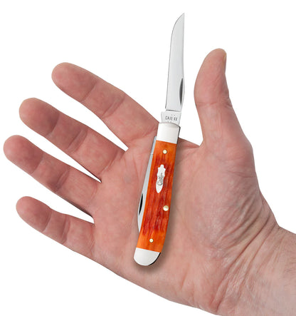 Case Crandall Jigged Tequila Sunrise Bone Mini Trapper