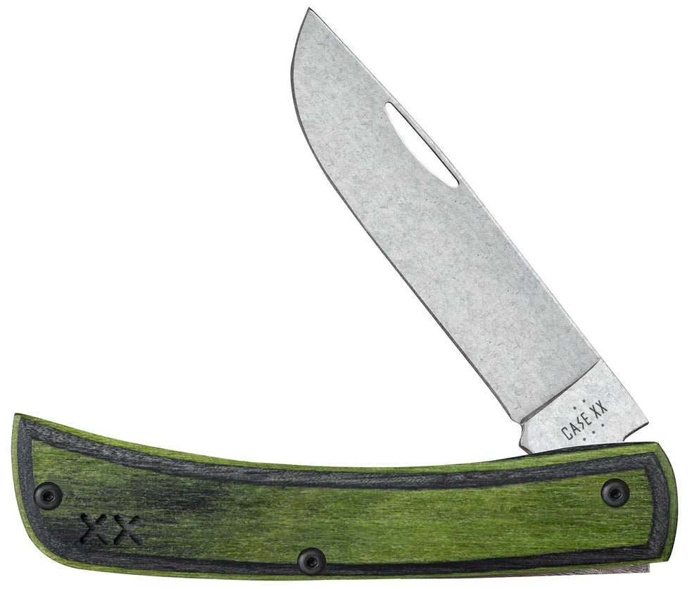 Case Crossroads™ Smooth DymaLux® Wood Green Hornet XR Sod Buster® JrModel #: 66383