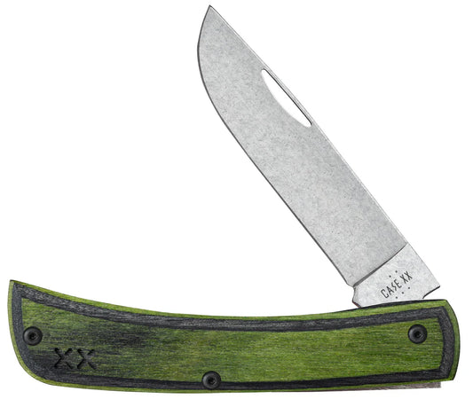 Case Crossroads™ Smooth DymaLux® Wood Green Hornet XR Sod Buster® JrModel #: 66383