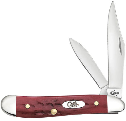 Case Pocket Worn Old Red Bone Corn Cob Jig Peanut Pocket Knife