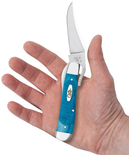 Case Sawcut Jig Caribbean Blue Bone RussLock®