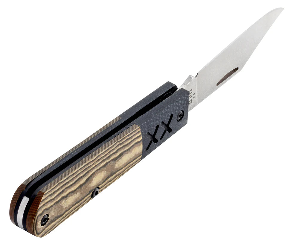 Case Crossroads™ Smooth Luna Richlite® w/Black G-10 XR Barlow
