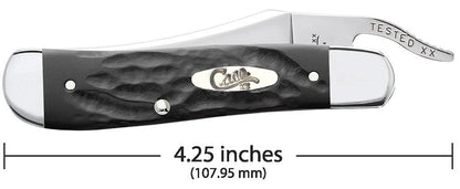 Case Jigged Rough Black® Synthetic RussLock®