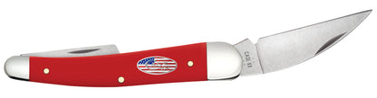 Case Smooth Red Synthetic American Workman CS Seahorse Whittler
