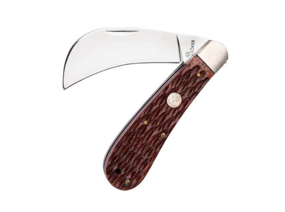Boker Treebrand Hawkbill Jigged Brown