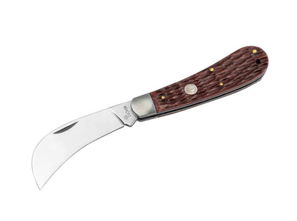 Boker Treebrand Hawkbill Jigged Brown