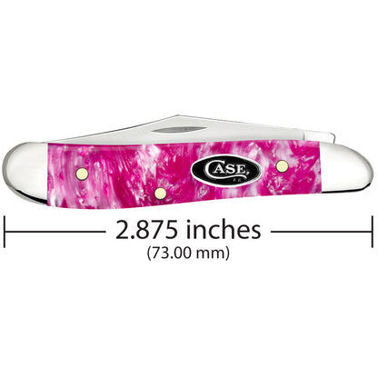 Case Smooth Pink Crackle Kirinite® Peanut