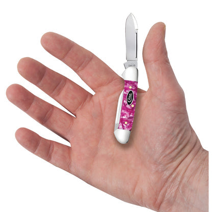 Case Smooth Pink Crackle Kirinite® Baby Butterbean