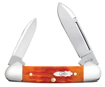 Case Crandall Jigged Tequila Sunrise Bone Baby Butterbean
