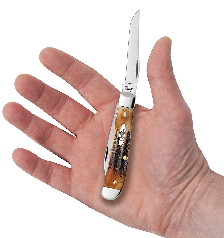 Case Knives 6.5 BoneStag® Mini Trapper