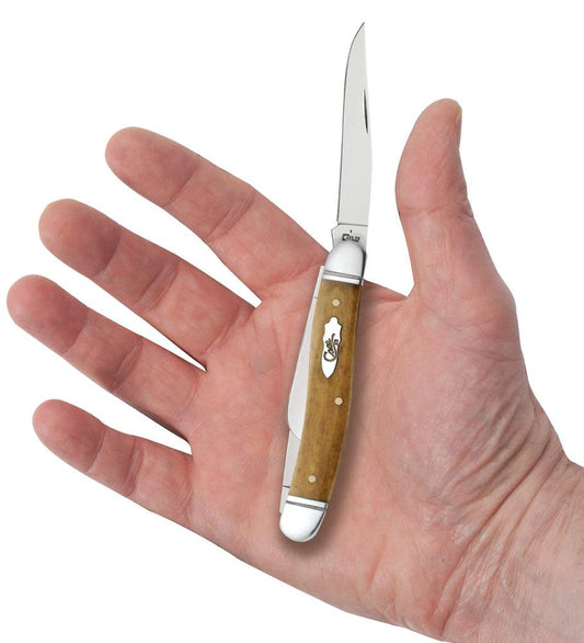Case Smooth Antique Bone Medium Stockman 58185 Pocket Knife