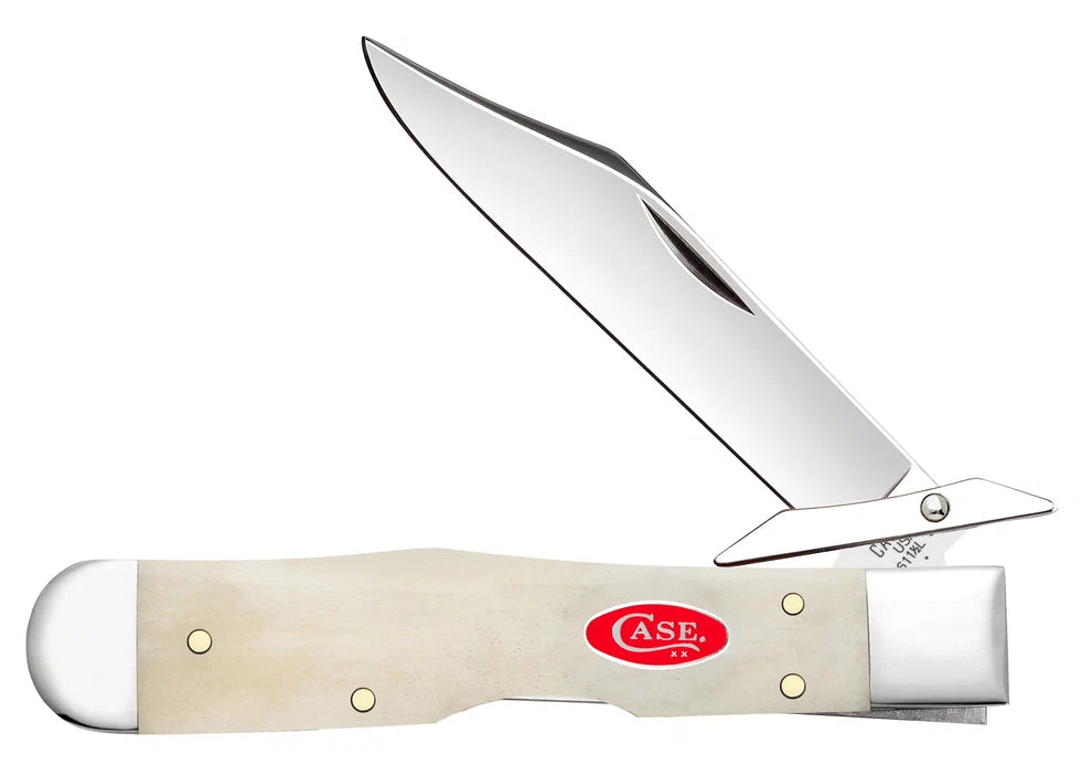 Case Smooth Natural Bone Cheetah® Cub Pocket Knife