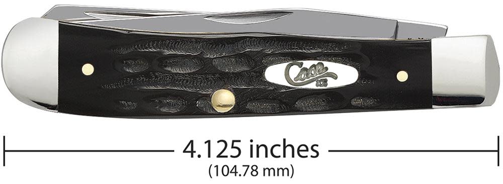 Case Jigged Buffalo Horn Trapper