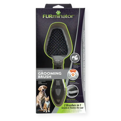 Furminator Dual Grooming Dog Brush