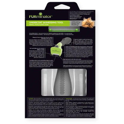 Furminator Small Dog Long Hair Deshedding Tool
