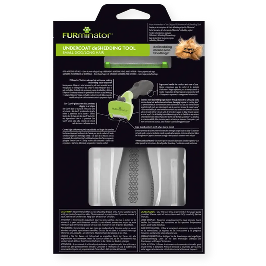 Furminator Small Dog Long Hair Deshedding Tool