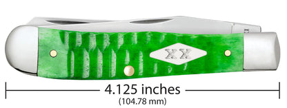 Case Gator Jigged Bright Green Bone Trapper