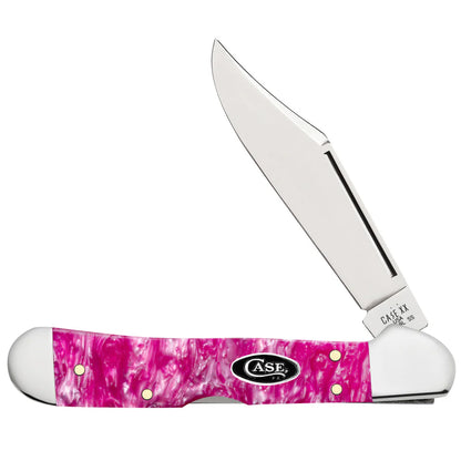 Case Smooth Pink Crackle Kirinite® Mini Copperlock®