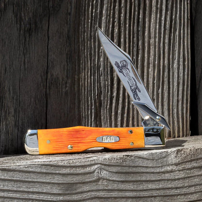Case Father's Day Barnboard Jig Tequila Sunrise Bone Cheetah® Cub